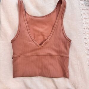 Lululemon Power Pivot Tank (reversible)
Size 2
Color is pink clay